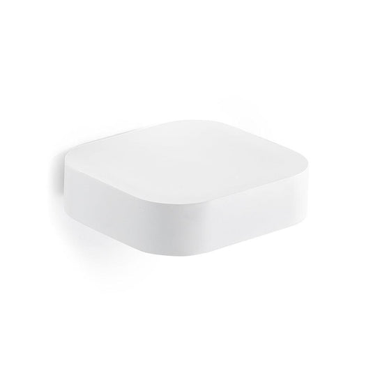 Origins Outline Metal Soap Dish - White - Envy Bathrooms Ltd