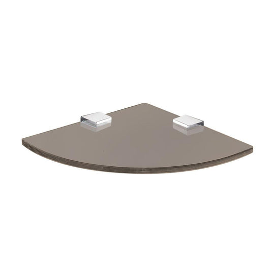 Origins Pier Corner Glass Shelf - Bronze - Envy Bathrooms Ltd