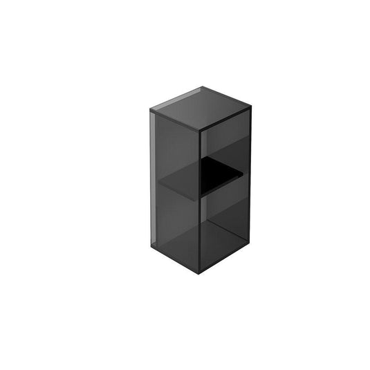 Origins Pier Glass 2 Box Shelf Rectangular - Black - Envy Bathrooms Ltd