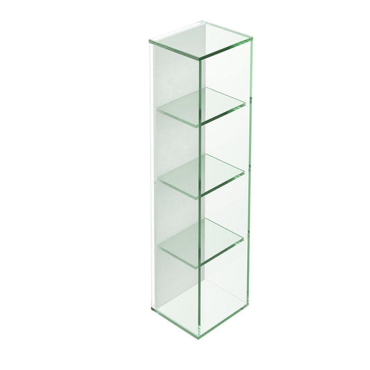 Pier Glass 4 Box Shelf Rectangular - Clear - Envy Bathrooms Ltd