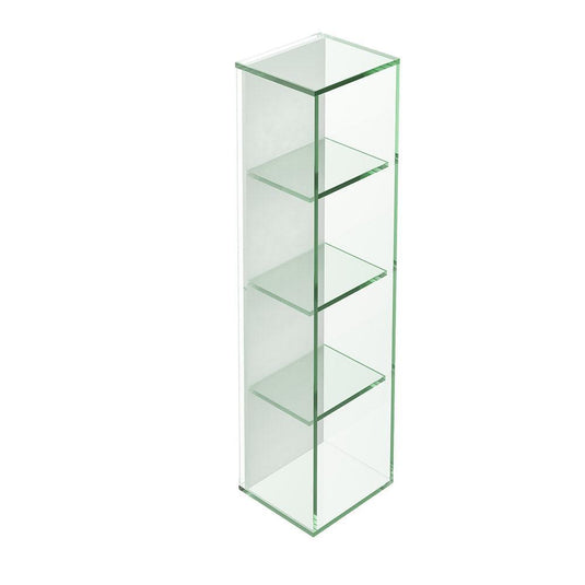 Origins Pier Glass 4 Box Shelf Rectangular - Clear - Envy Bathrooms Ltd