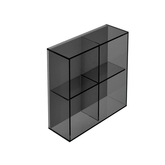 Origins Pier Glass 4 Box Shelf Square - Black - Envy Bathrooms Ltd