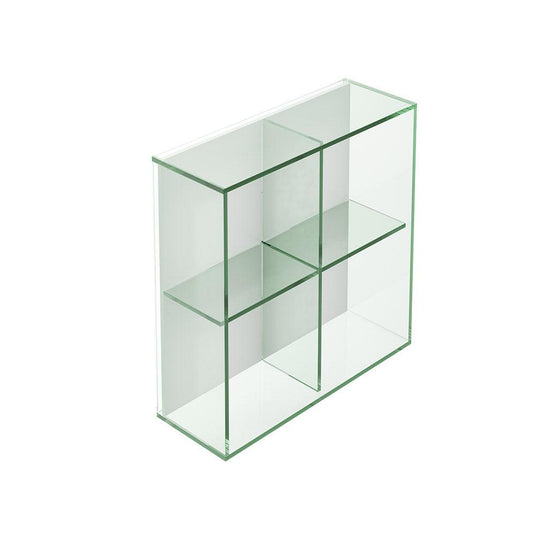 Pier Glass 4 Box Shelf Square - Clear - Envy Bathrooms Ltd