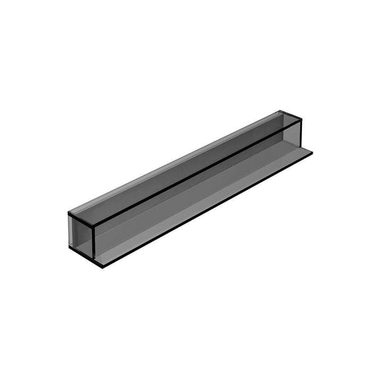 Origins Pier Glass Box Shelf 50 - Black - Envy Bathrooms Ltd