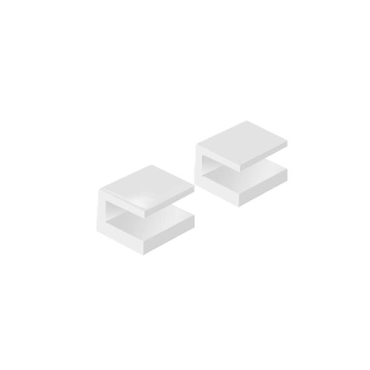 Origins Pier Shelf Brackets x2 - White - Envy Bathrooms Ltd