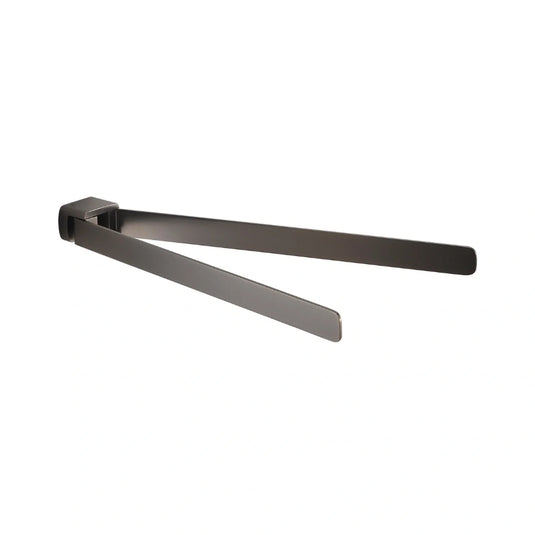 Origins Pirenei Double Swing Towel Rail - Gunmetal - PI23-81 - Envy Bathrooms Ltd