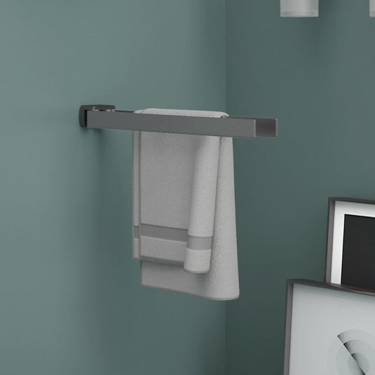 Origins Pirenei Double Swing Towel Rail - Gunmetal - PI23-81 - Envy Bathrooms Ltd