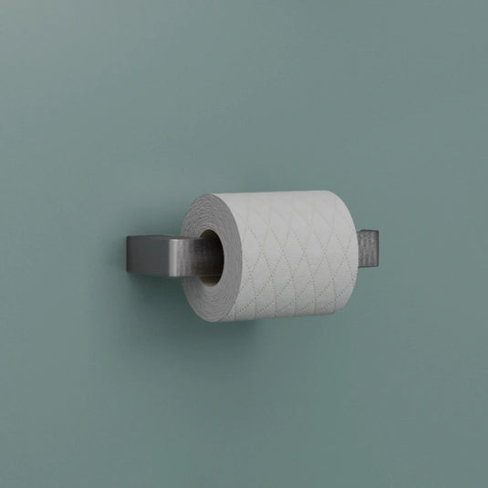 Origins Pirenei Open Toilet Roll Holder - Gunmetal - PI24-81 - Envy Bathrooms Ltd
