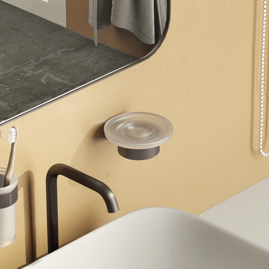 Origins Pirenei Soap Dish - Gunmetal - PI11-81 - Envy Bathrooms Ltd