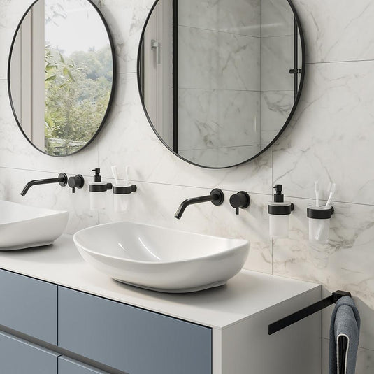 Origins Pirenei Soap Dispenser - Black - Envy Bathrooms Ltd