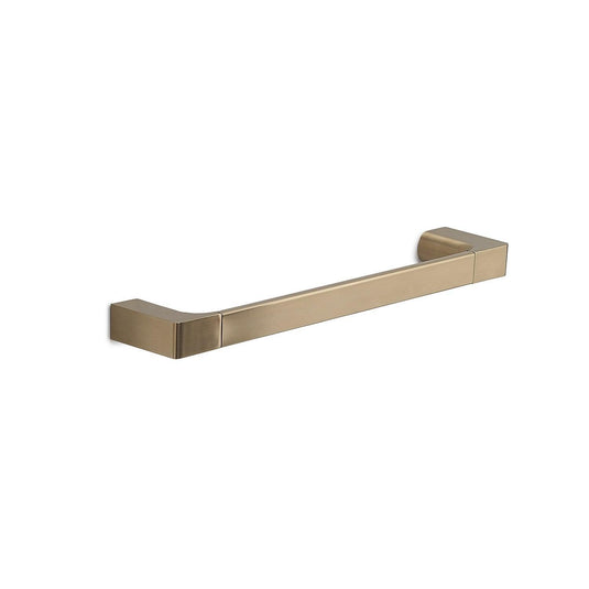 Origins Pirenei Towel Rail 35cm - Brushed Gold - Envy Bathrooms Ltd