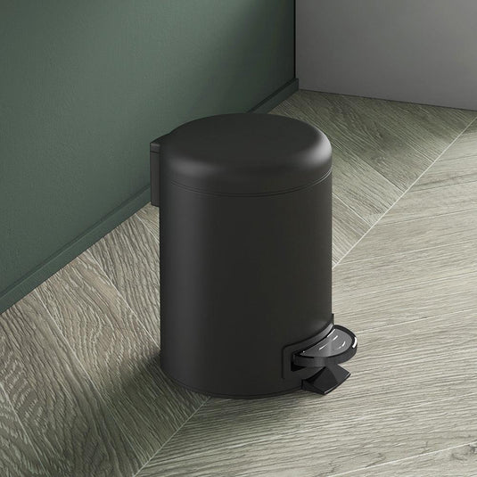 Origins Potty Pedal Bin 3L - Black - Envy Bathrooms Ltd