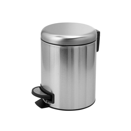 Origins Potty Pedal Bin 3L - Brushed Stainless Steel - Envy Bathrooms Ltd