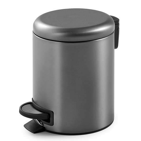 Origins Potty Pedal Bin 3L - Gunmetal - 3209-81 - Envy Bathrooms Ltd