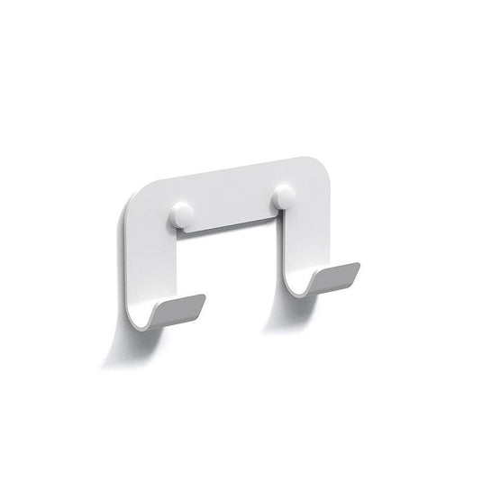 Origins Quick Double Hook - White - Envy Bathrooms Ltd