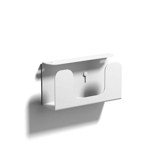 Quick Tissue Box / Towel Holder - White - Envy Bathrooms Ltd