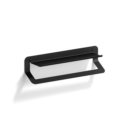 Origins Quick Towel Rail & Shelf 45cm - Black - Envy Bathrooms Ltd
