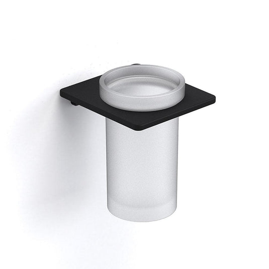 S Cube Tumbler - Black - Envy Bathrooms Ltd