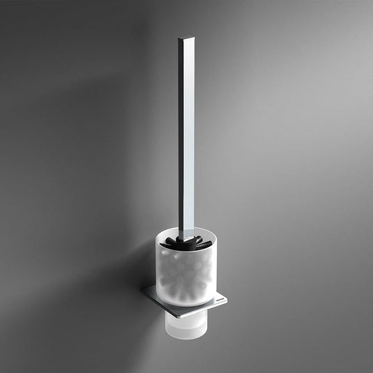 Origins S Cube WC Brush Set - Chrome - Envy Bathrooms Ltd