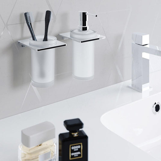 Origins S Cube/Eletech Soap Dispenser - Chrome - Envy Bathrooms Ltd