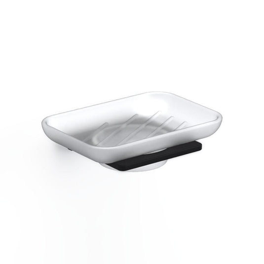 Origins S Cube/S6 Soap Dish - Black - Envy Bathrooms Ltd