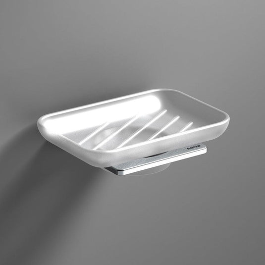 Origins S Cube/S6/Eletech Soap Dish - Chrome - Envy Bathrooms Ltd