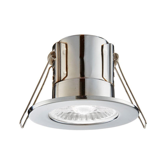 Shield ECO LED Downlighter Chrome/Natural White - Envy Bathrooms Ltd