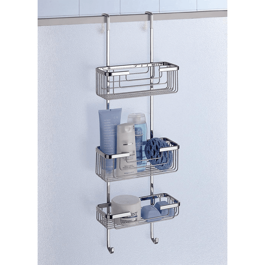 Origins Shower Rack 3 Tier - Chrome - Envy Bathrooms Ltd