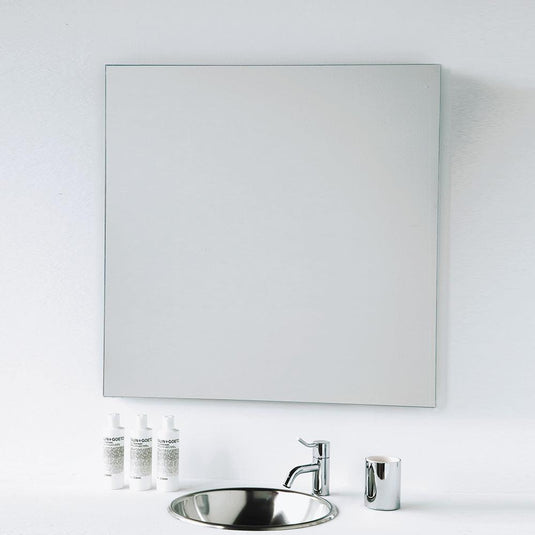 Origins Slim 80 x 80cm Square Mirror - Envy Bathrooms Ltd