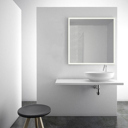 Origins Solid 70 x 70cm Light Mirror - Envy Bathrooms Ltd