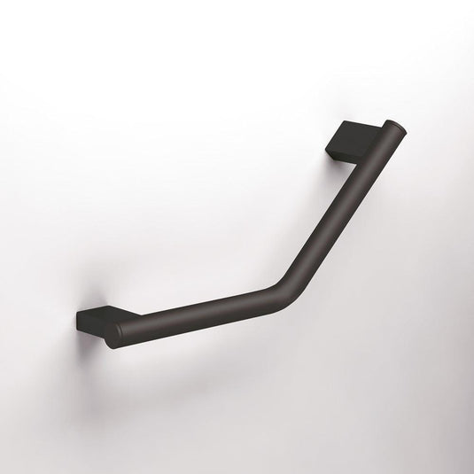 Origins Sonia Lux Angled Grab Bar - Black - Envy Bathrooms Ltd