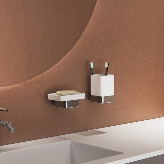Origins Spluga Soap Dish - Chrome - SG11-13 - Envy Bathrooms Ltd