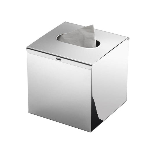 Origins Square Tissue Box - chrome - Envy Bathrooms Ltd
