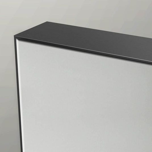 Origins Tate 120 x 70cm Rectangular Mirror - Black - Envy Bathrooms Ltd