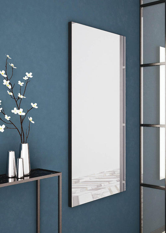 Origins Tate 70 x 90cm Rectangular Mirror - Black - Envy Bathrooms Ltd