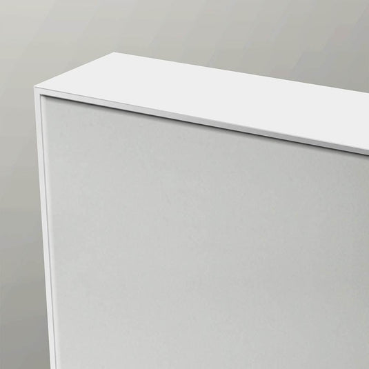 Origins Tate 70 x 90cm Rectangular Mirror - White - Envy Bathrooms Ltd