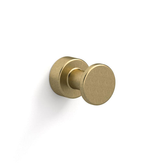 Origins Tecno Project Hook - Brushed Brass - Envy Bathrooms Ltd