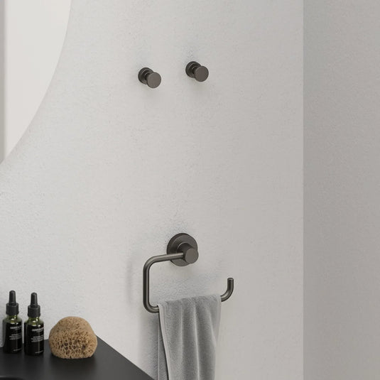 Origins Tecno Project Hook - Gunmetal - 186204 - Envy Bathrooms Ltd