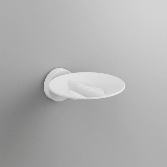 Origins Tecno Project Metal Soap Dish - White - 166138 - Envy Bathrooms Ltd