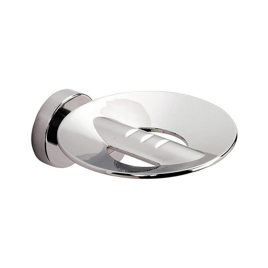 Origins Tecno Project Metal Soap Dish with Holes - Chrome - Envy Bathrooms Ltd