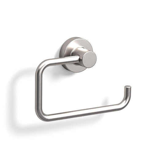 Origins Tecno Project Open Toilet Roll Holder - Brushed Nickel - Envy Bathrooms Ltd