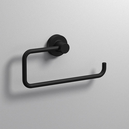 Origins Tecno Project Open Towel Ring - Black - Envy Bathrooms Ltd