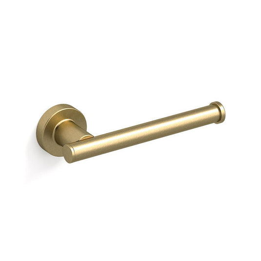 Origins Tecno Project Spare/Open Roll Holder - Brushed Brass - Envy Bathrooms Ltd