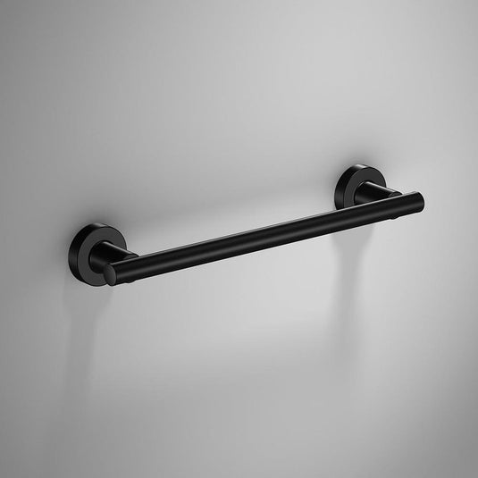 Origins Tecno Project Towel Rail 33cm - Black - Envy Bathrooms Ltd