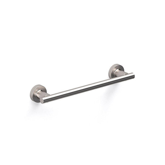 Origins Tecno Project Towel Rail 33cm - Brushed Nickel - Envy Bathrooms Ltd