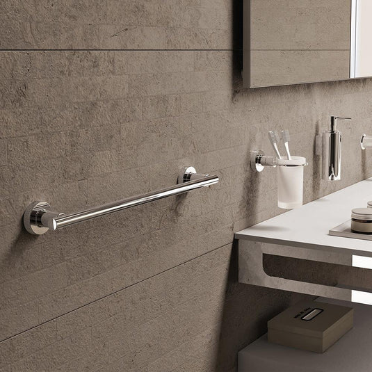 Origins Tecno Project Towel Rail 66cm - Chrome - Envy Bathrooms Ltd