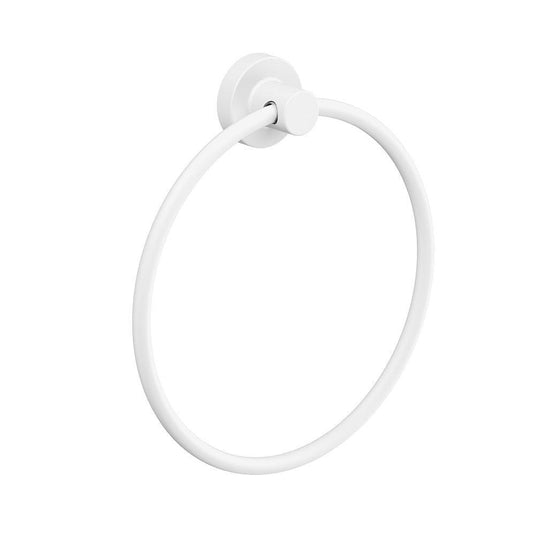 Origins Tecno Project Towel Ring - White - Envy Bathrooms Ltd