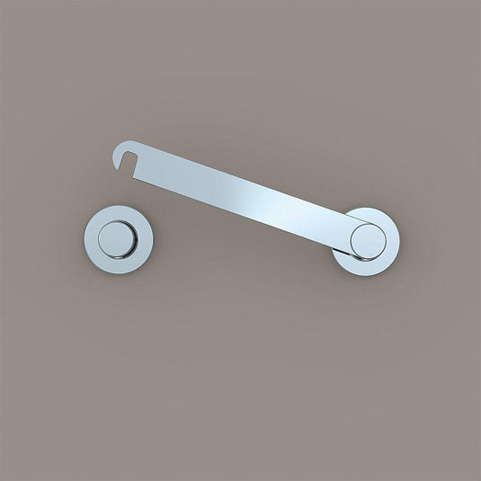 Origins Toilet Roll Holder with Swing Up Arm - Chrome - Envy Bathrooms Ltd