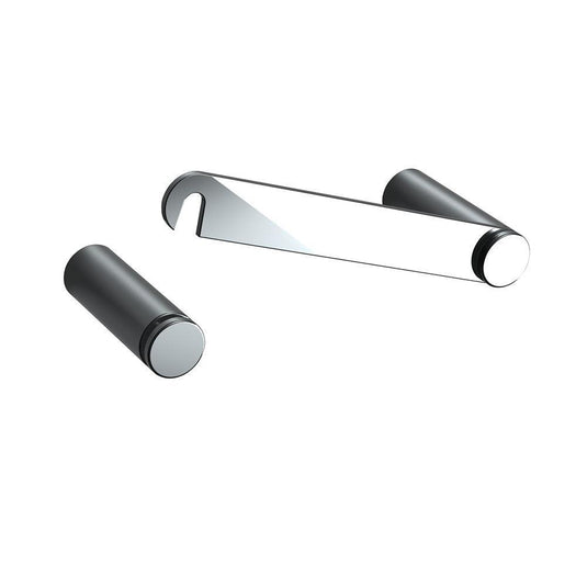 Origins Toilet Roll Holder with Swing Up Arm - Chrome - Envy Bathrooms Ltd