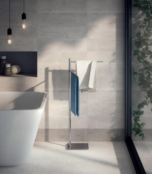 Origins Trilly Towel Stand - Chrome - Envy Bathrooms Ltd